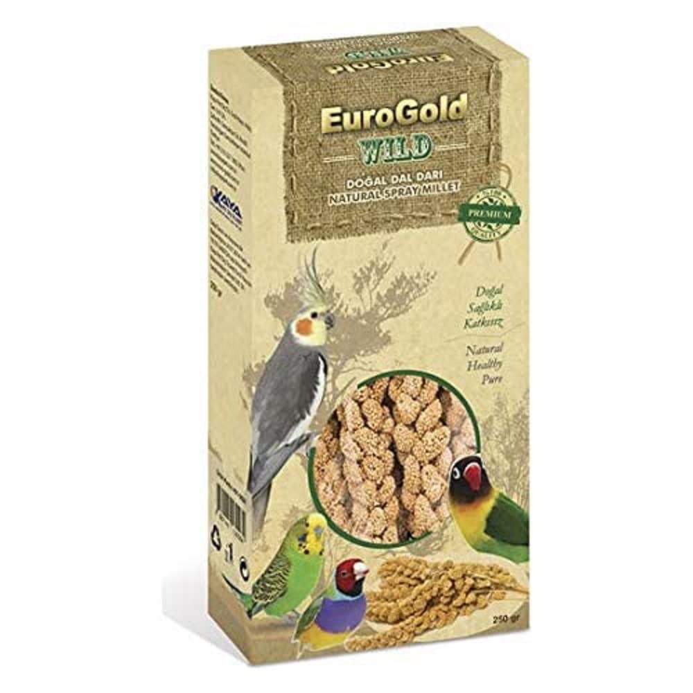 EuroGold 4513028 Doğal Dal Darı Kuş Yemi, 250 Gr