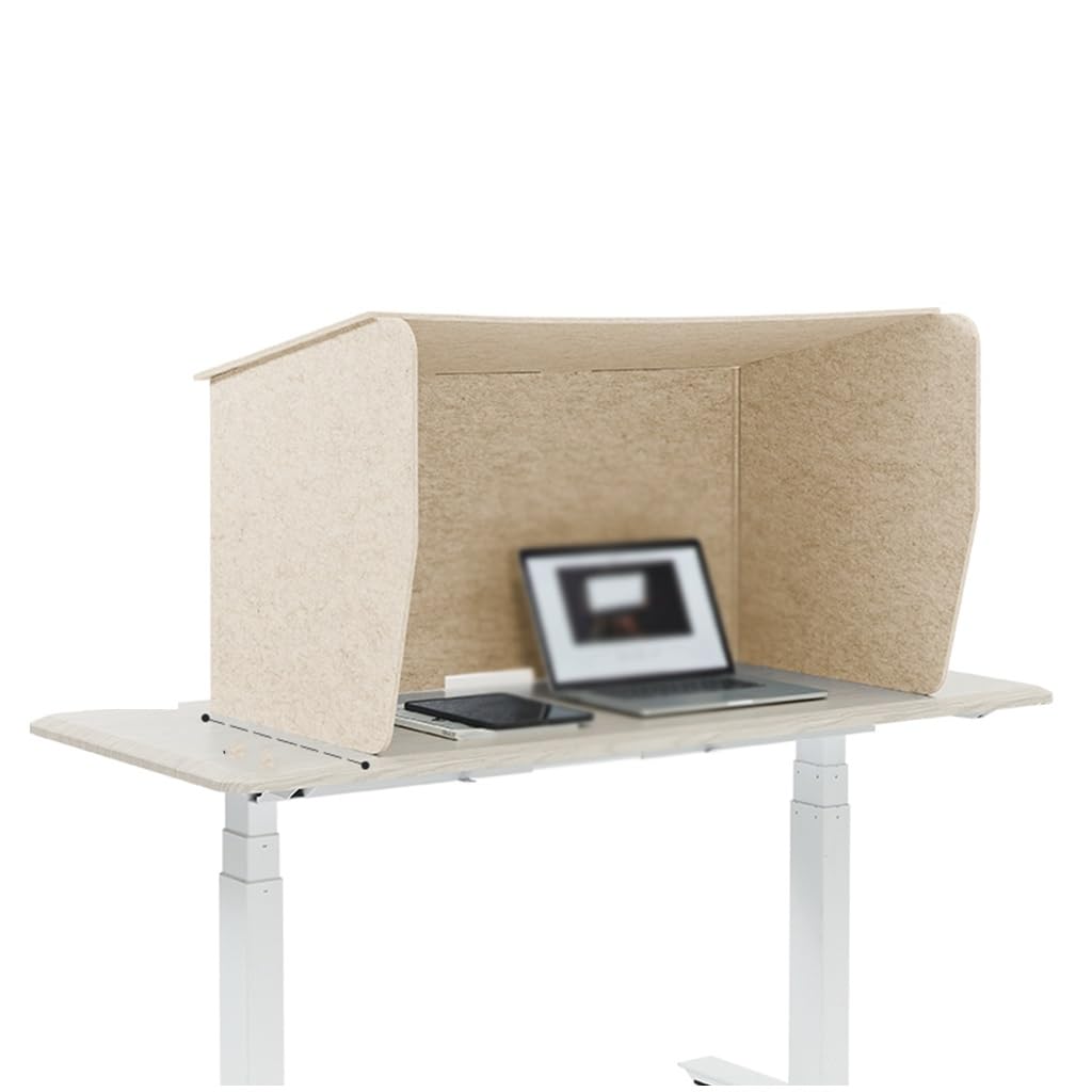 Cloison de séparation pour salle de classe et studio beige 80 x 60 x 4 cm