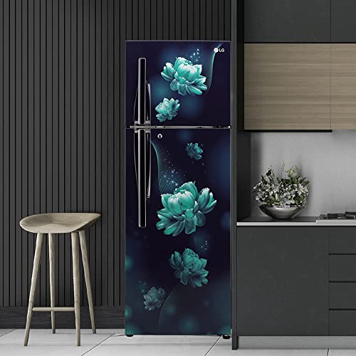 Image of LG 308 L 3 Star Frost-Free Smart Inverter Double Door Refrigerator Appliance (GL-S322RBCX, Blue Charm, Convertible & Multi Air Flow, 2022 Model)
