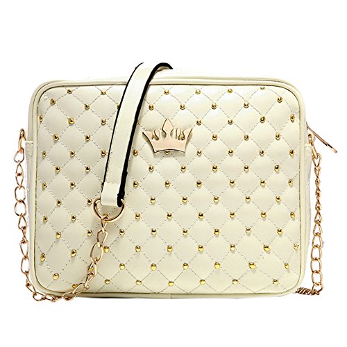 Sac à bandoulière chaîne perle avec double option de portée