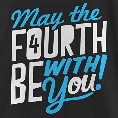 STAR WARS Girl's May The Fourth Be with You T-Shirt2