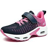 RomenSi Air Athletic Running Shoes for Boys Girls Lightweight Breathable Tennis Sports Kids Sneakers