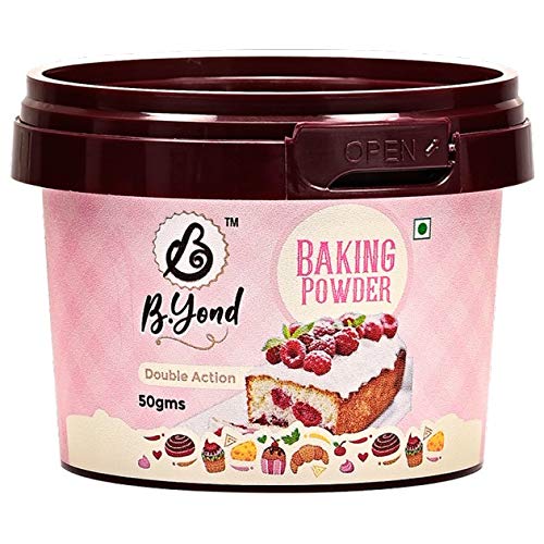 Byond Double Acting Baking Powder, 50g, GlutenFree, Vegan Leavening