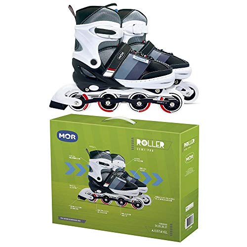 Roller Semi-pro Cinza Tamanho M 35-38 Mor