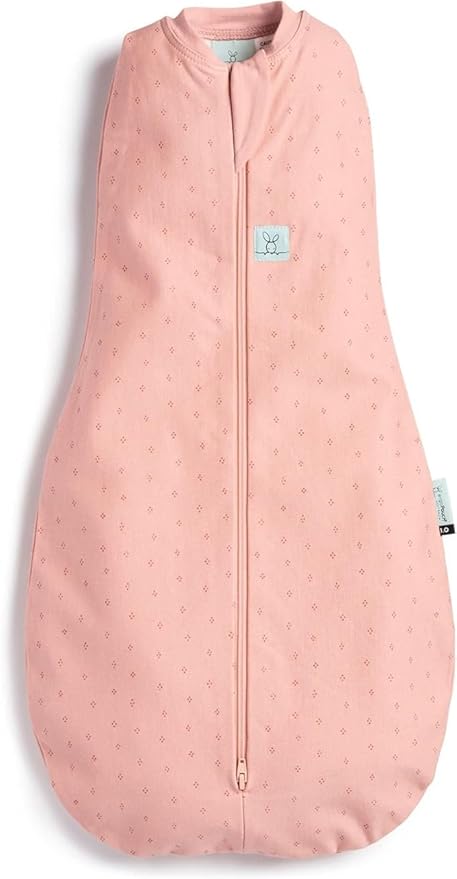 ergoPouch 0.2 TOG Cocoon Baby Sleep Sack 6-12 Months, Swaddle Sleeping Bag, Temperature Control Wearable Blanket (Berries)