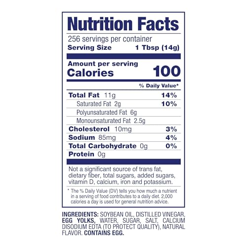 Image of Blue Plate Real Mayonnaise, 128 Fl Oz Jar (Pack of 4)