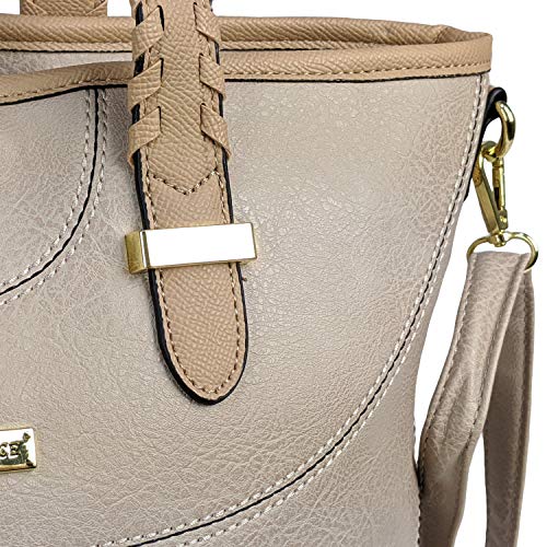 Kit Bolsa Feminina De Ombro E Bolsa Tiracolo Com Carteira