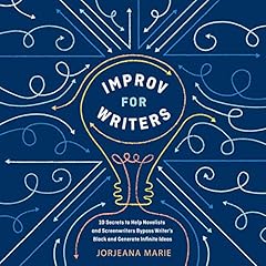 Improv for Writers Audiolibro Por Jorjeana Marie arte de portada