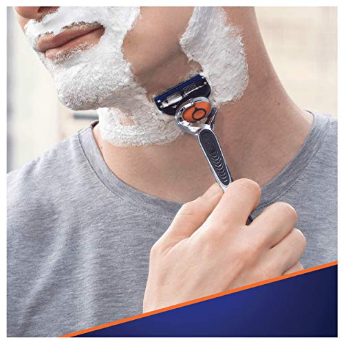 Gillette Fusion 5 ProGlide Rasierer + 10 Rasierklingen, Herren mit Trimmerklinge für Präzision und Gleitbeschichtung (Verpackung kann variieren) - Image 6