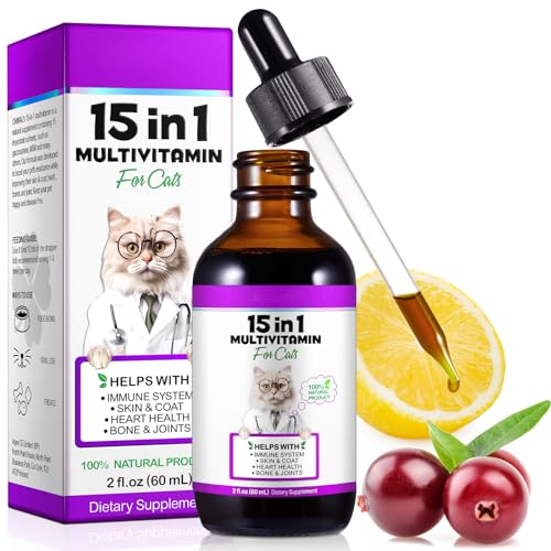 Cat Multivitamin,15 in 1 Cat...