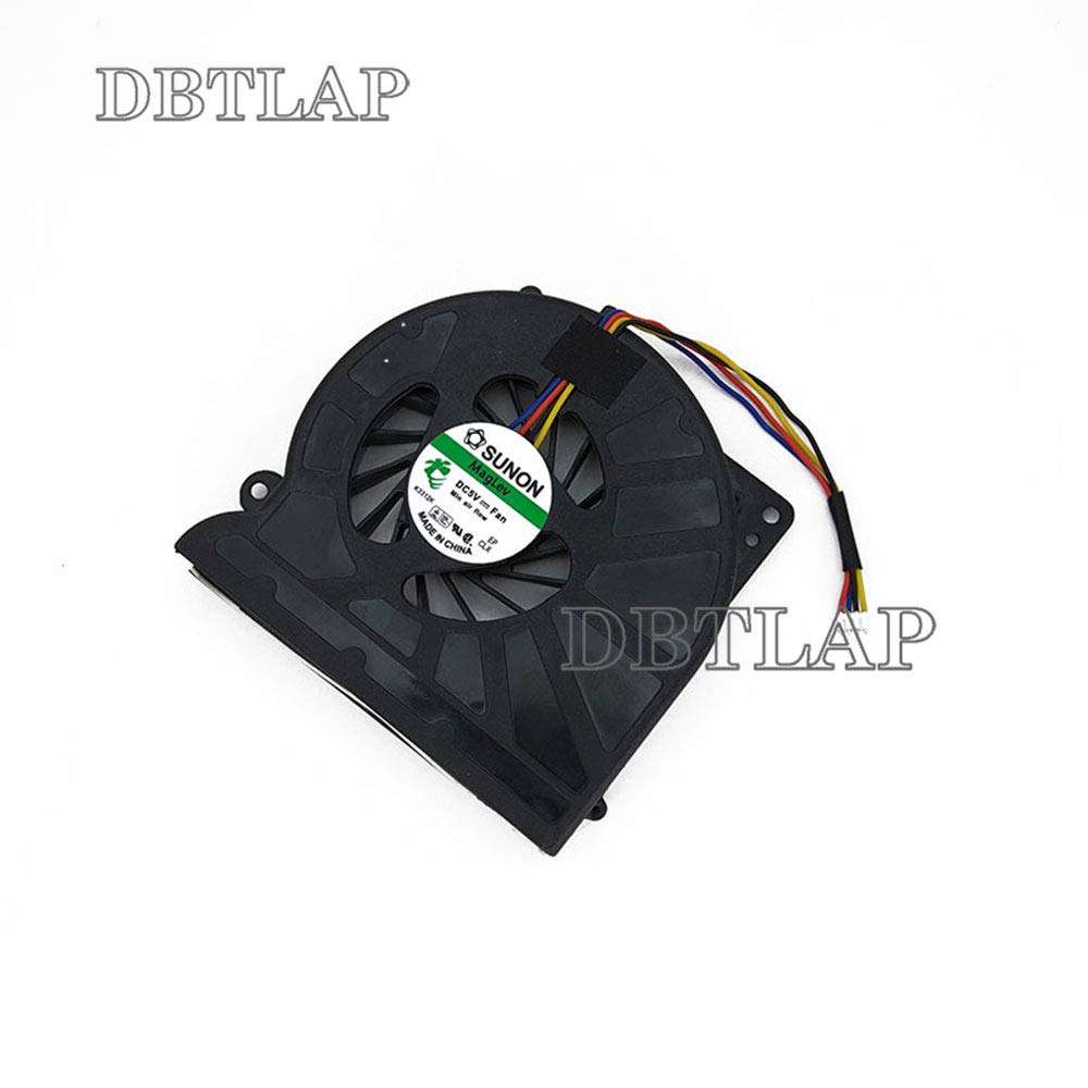 DBTLAP Ventola CPU Compatibile per ASUS KSB06105HB A72JR A72JT A72JU X72JR X72JT X72JU K72DR X72DR X72F K72F K72J K72JB K72JR K72JT K72JU A72J X72JR A72JR A72JT Ventola di Raffreddamento della CPU