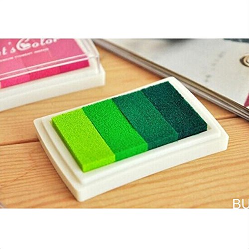 MingXiao 5 Colors DIY Gradient Color Ink Pad Stamp Oil Based Scrapbooking Accessorie for Craft Rubber Stamp Paper/Wood/Fabr
