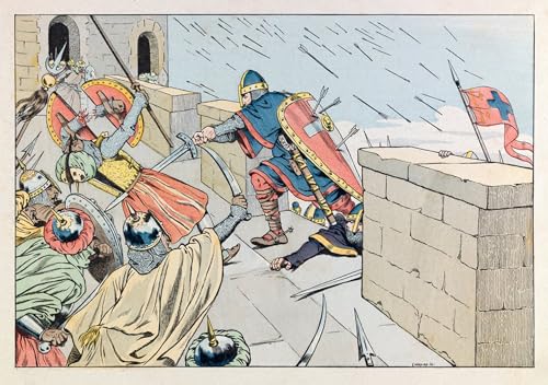 Tableau Prise de Jérusalem, l'Art Historique pour Inspirer votre Maison