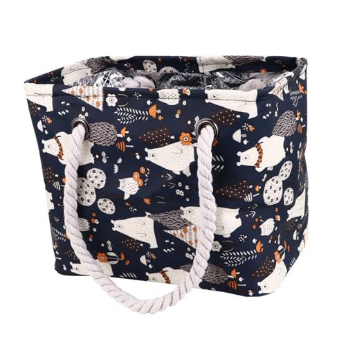 GANAZONO Bolsa de Aseo Plegable para Baño y Viaje Organizador Multifunción con Gran Capacidad y Asas Ajustables para Colgar Resistente y Ligera para Cosméticos y Artículos de Higiene