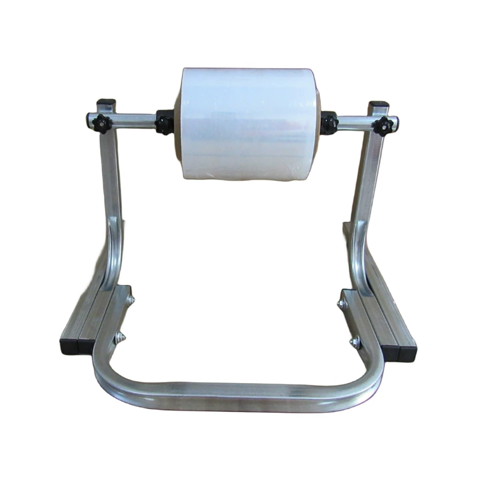 Supporto per dispenser per rotolo di pluriball, supporto per imballaggio manuale in pellicola estensibile, supporto isolante EPE per una facile sostituzione