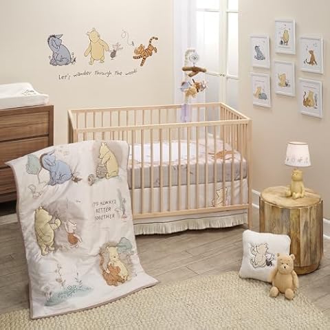 Lambs & Ivy Pooh Bear Nursery Bedding Set Cover