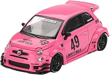 MINI GT 1/64 595 L B-Works x Abas Works Pink Left Handle Finished Product MGT00851-BL MGT00851