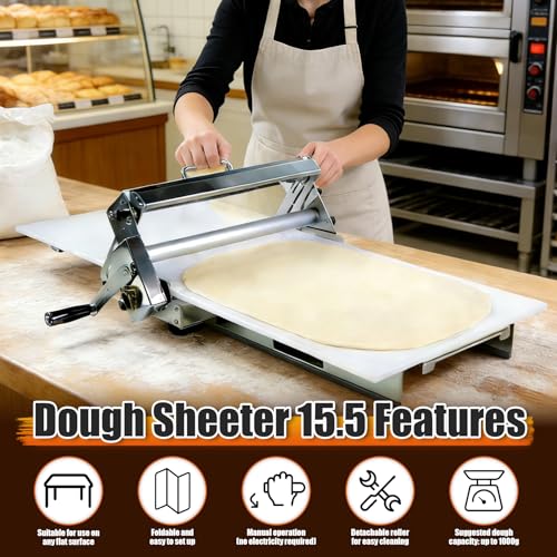 Commercial dough sheeter machine