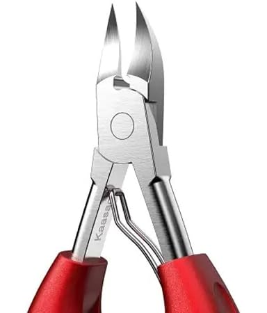 BANISTROKES Podiatrist Toenail Cuticle Cutter,Professional Thick & Ingrown Toe Nail