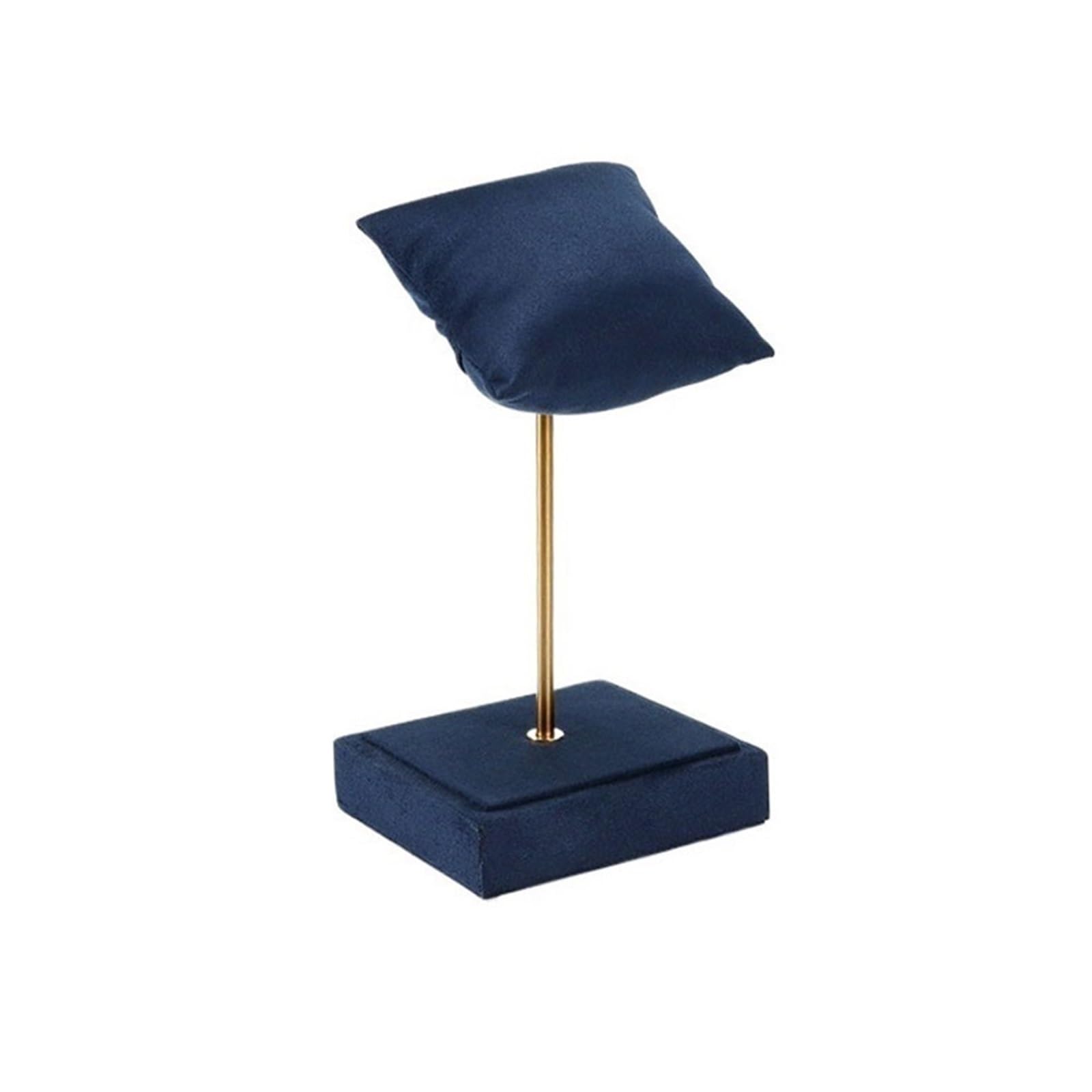 QINGGANG-0224 jewelry organizer Watch Rack Jewelry Display Props Watch Bracelet Rack Display Props Jewelry Display Decoration for dressing table(Blue)