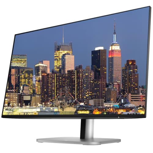 Image of HP Series 7 Pro 24-inch 724pf Full HD (1920 x 1080) LCD Monitor, 2-Pack - Low Blue Light, Daisy Chain, HDMI, DisplayPort, USB Hub Bundled with Desk Mount Dual Stand & USB-C Multiport G5 Dock