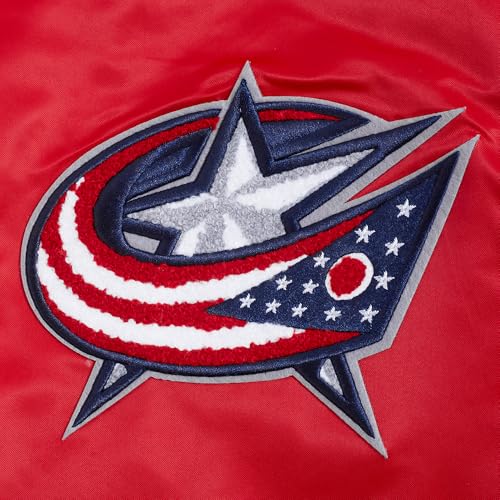 Image of Pro Standard Mens NHL Old English Satin Jacket