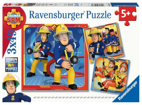 Ravensburger Sam Le Pompier Puzzles 3x49 pièces - vue 6