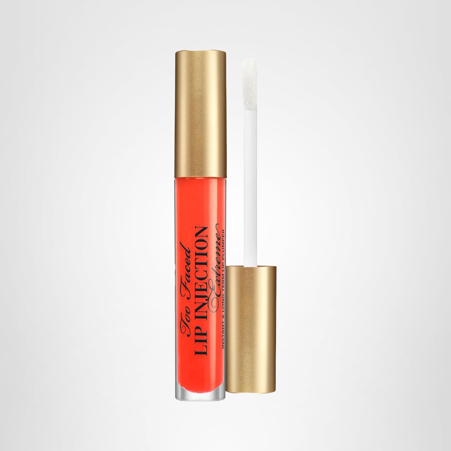 Too Faced Lip Injection Extreme Lip Plumper | Long Lasting Lip Plumping Gloss Serum, 0.14 fl. oz, Tangerine Dream