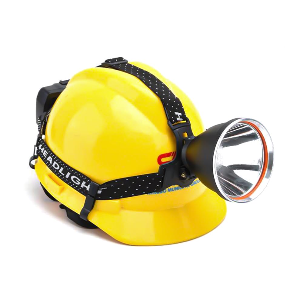 Clip per Casco Antiscivolo a Bordo Stretto 20 Pezzi con Lampada Frontale e Torcia