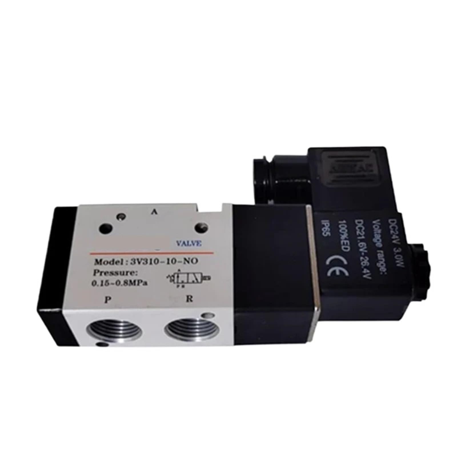 Solenoid Valve 3V300 3V310 3V310-08-NC 3V310-08-NO 3V310-10-NC(3V310-08-NC,DC24V)