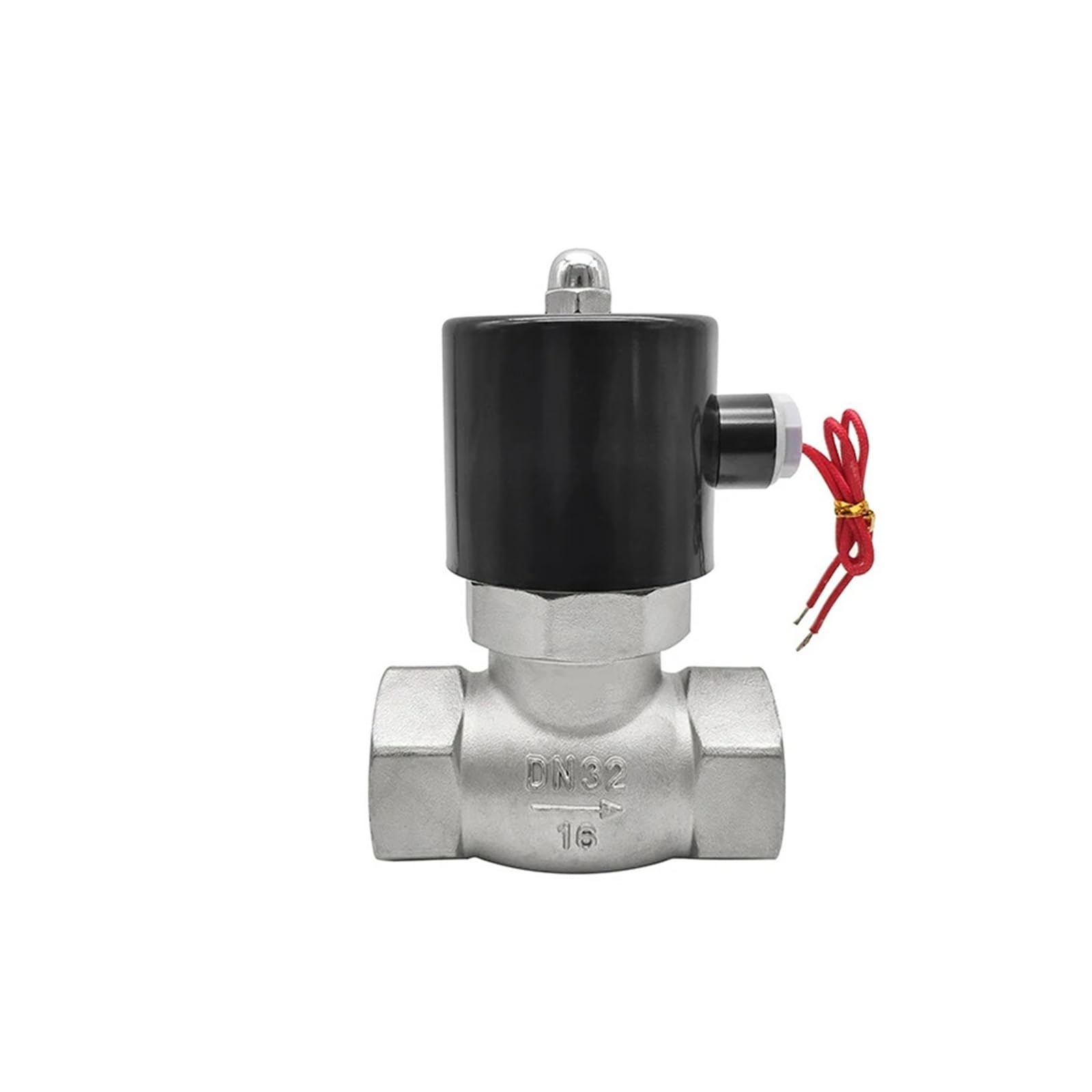 NYRXRYTCA 1-1/4" Stainless Steel Steam Solenoid Valve Normally Closed Solenoid Valve 24V 12V 220V 110V(110vac)