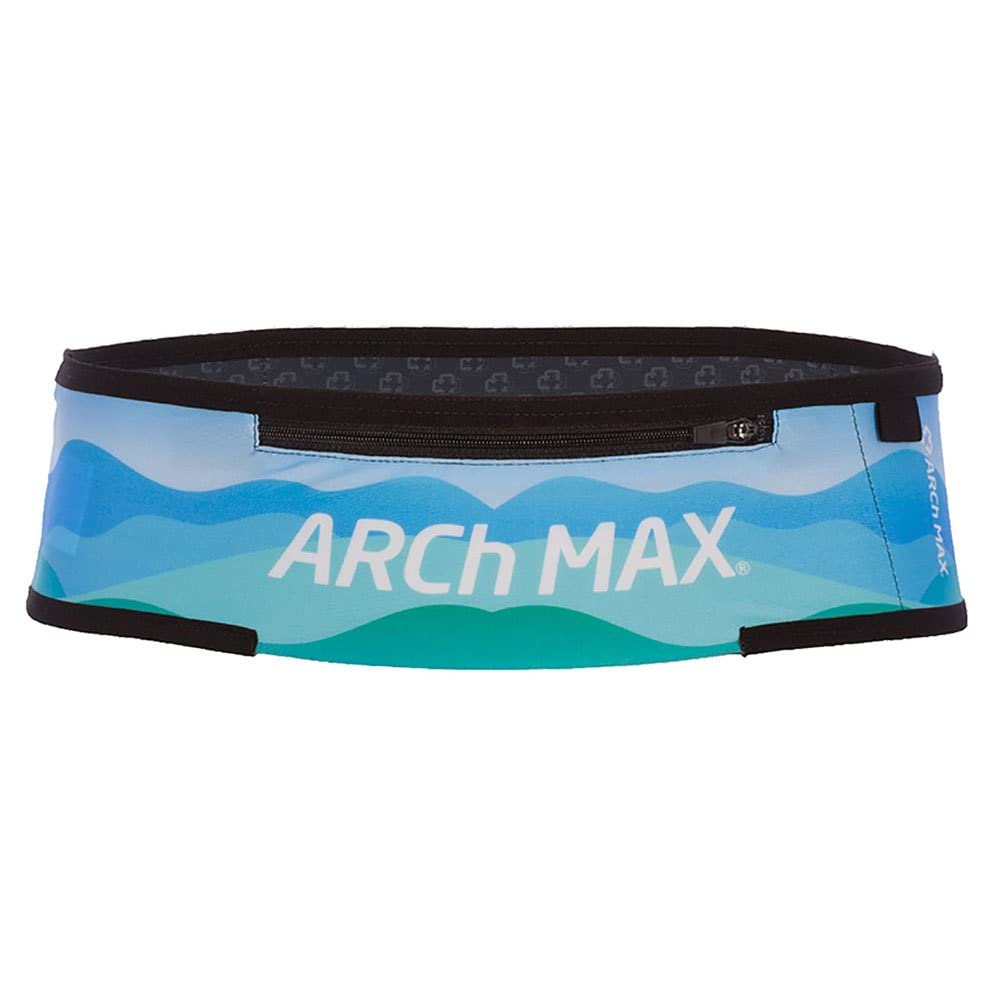 ARCh MAX Cinturón Deportivo Pro Zip Azul, Talla S/M