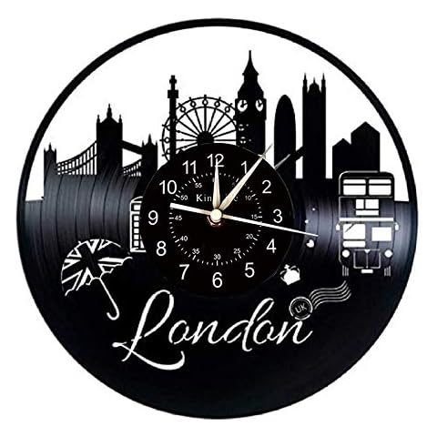 Smotly London City Themed Vinyl Wall Clock Cover