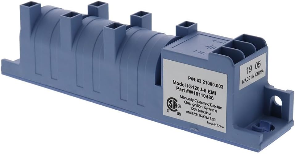 PRYSM W10110486 Range Spark Module Replacement - Compatible with Whirlpool, Maytag, KitchenAid, Jenn-Air, Amana, Magic Chef, Admiral, Norge, Roper Ranges
