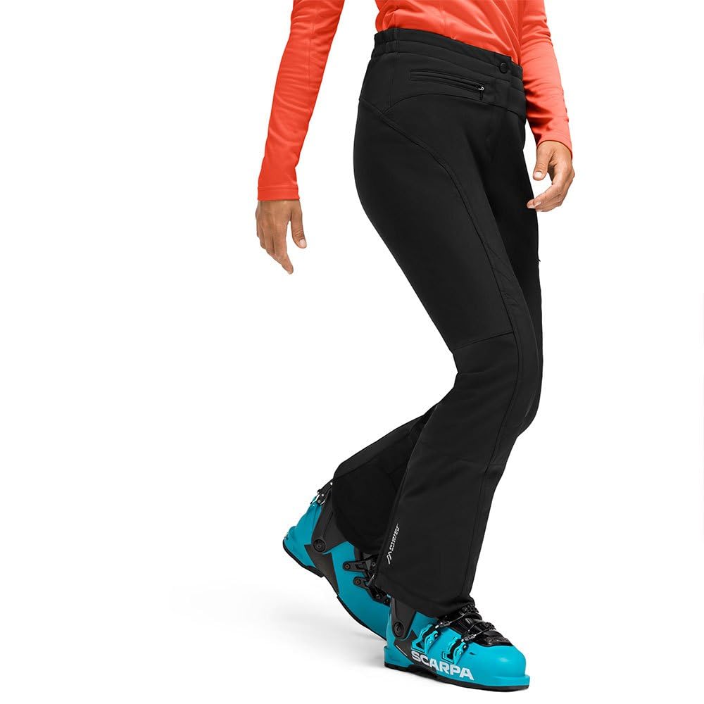 Maier Sports Marie, Enganliegende Damen Skihose, Wasserabweisende Softshell Schneehose, Stretchmaterial und verstellbarer Bund, PFC-frei, stormprotec-Technologie