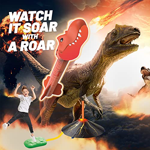 Dinosaur Toys Rocket Launcher For Kids Stomp Launch Up Outdoor And dinosaur-toys-rocket-launcher-for-kids-stomp-launch-up-outdoor-and