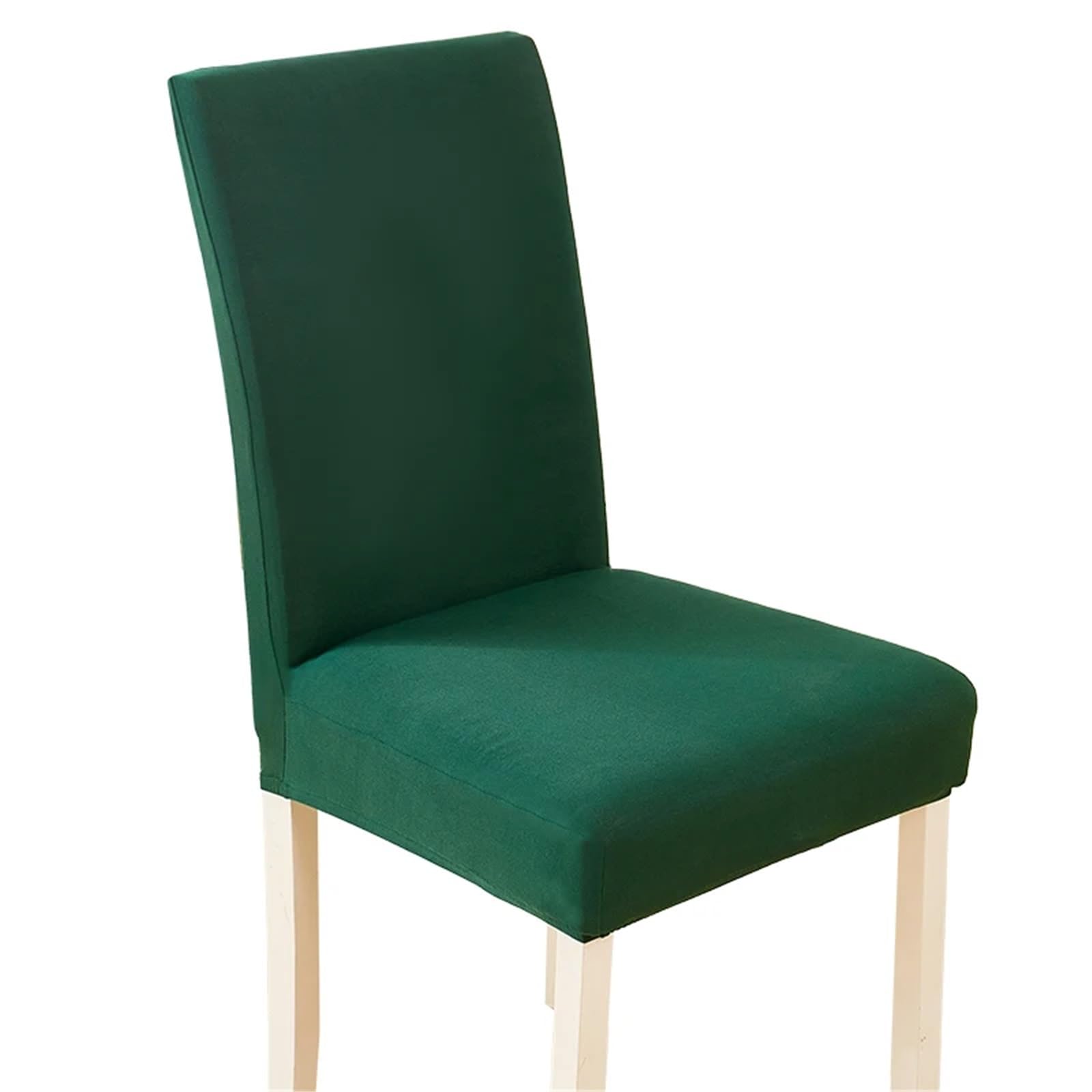ITRHJTGP Chair Covers Spandex Chair Cover Elastic Home Restaurant Solid Color Slipcover Fabric For Dining Room(Color 09,1 piece)