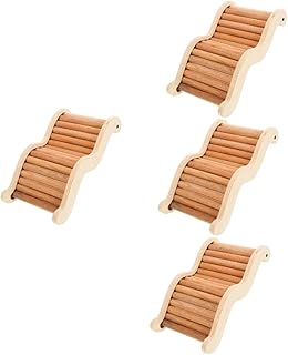 Ipetboom 4 Pçs Hamster Escada De Escalada Brinquedos De Escalada Brinquedos De Bichos Brinquedos De Gato Ponte De Hamster Gerbils Escada De Ratos Escada De Brinquedo Chinchila Escada De
