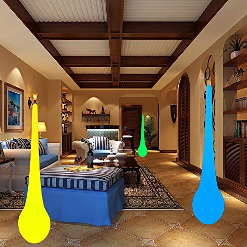 XMAGG Lámpara de Pie Para Exterior Garden, 16 Colores Ajustables IP67 Impermeable LED Luz de Piso, Lámpara de Tela con Control Remoto para Interior, Jardín, Patio, Piscina,220v Cover