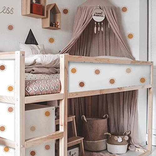 JINGQIANLIU Cute Sun Wall Stickers for Kids DIY Decorative Art Decor Nursery Removable Vinyl Sticker Bedrooms, Baby Room - Image 4