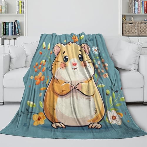 Couverture lit hamster en flanelle pelucheuse 3D premium - 5