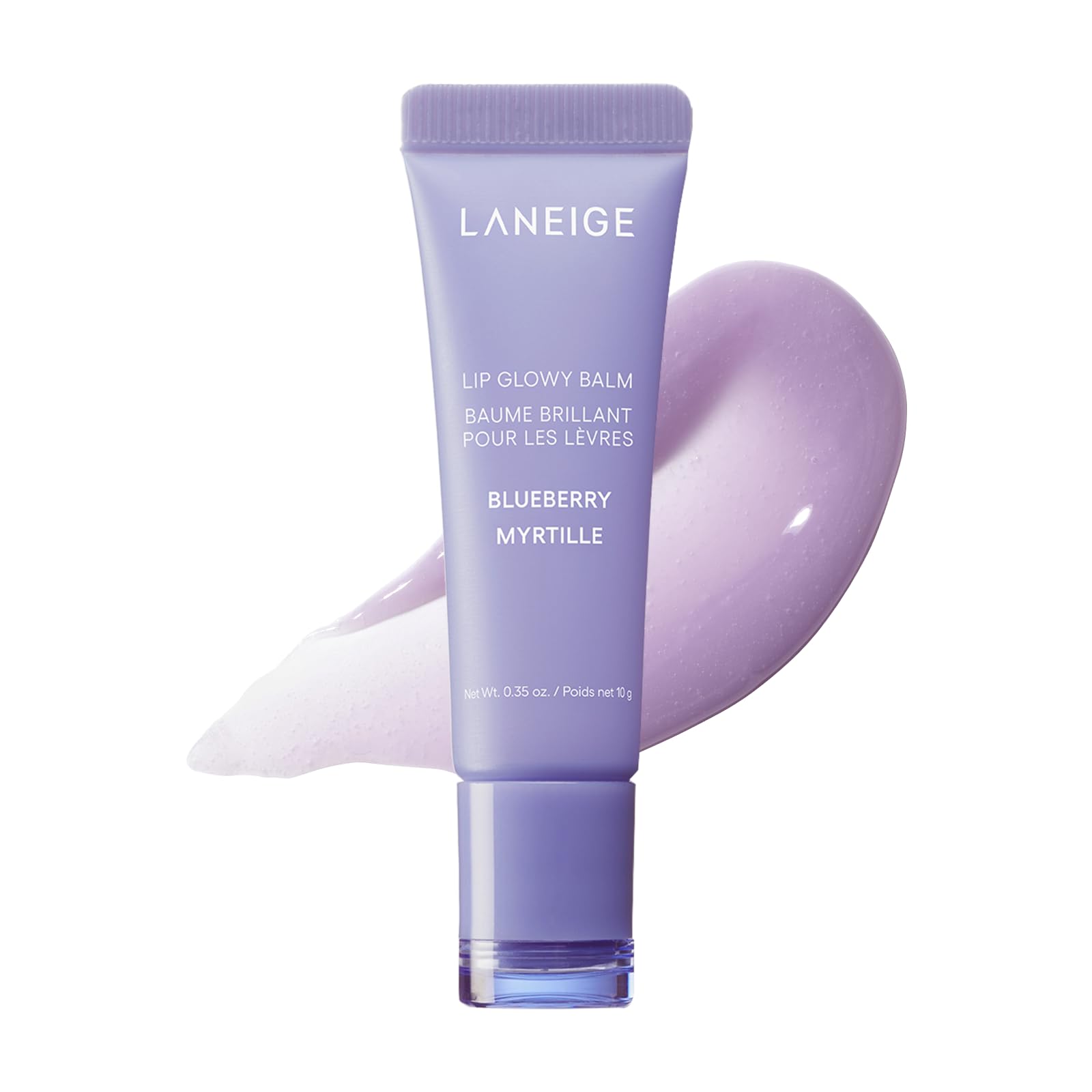 Laneige Lip GLOW VERM, Blueberry, 0.4 oz (10 g), Lip Balm, Lip Mask, Moisturizer, Korea