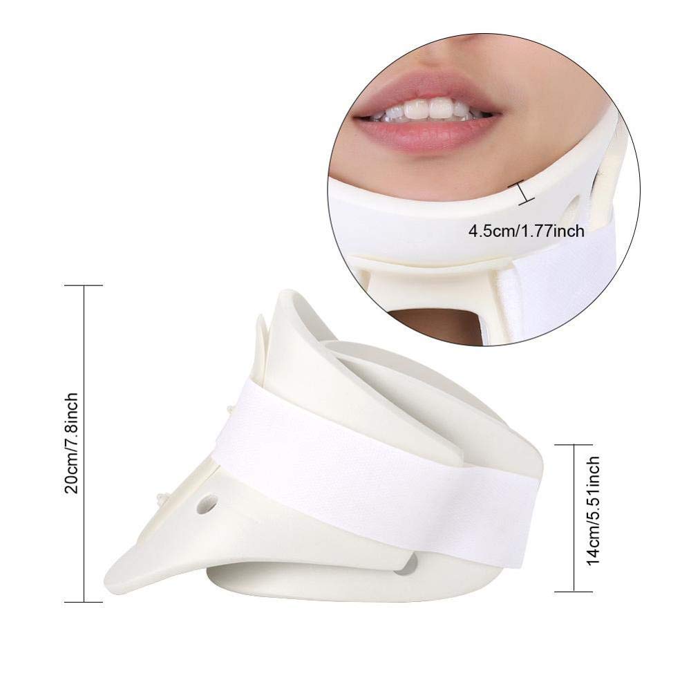 Collar Cervical Transpirable Ortesis de Cuello Filadelfia Soporte para el Alivio del Dolor de Cuello Soporte para el Cuidado del Cuello Soportes