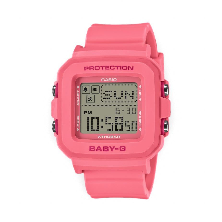Casio Reloj BGD 10KH 4ER Baby G digital rosa goma