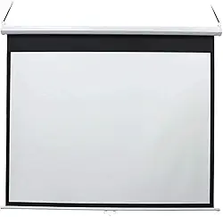 Tela De Projeção Retrátil 1,80X1,80M 97 Polegadas - AC351, Multilaser, Branco