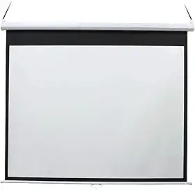 Tela De Projeção Retrátil 1,80X1,80M 97 Polegadas - AC351, Multilaser, Branco