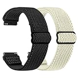 [TumpCez] 弾性ナイロンバンド ベルト16mm 18mm 19mm 20mm 22mm 24mm時計バンド伸縮性 クイックリリース 調整腕時計交換ベルト