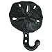 TG,LLC Cast Iron Wall Mount Verdigris Sand Dollar Hook Key Ring Hat Beach Towel Holder