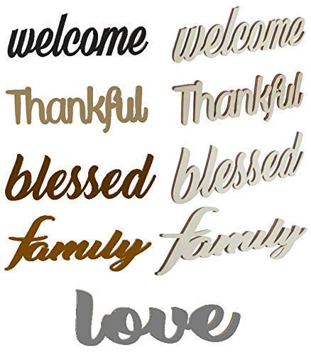 Miniatura 3 de Large Scrabble 8 x 8 Tiles, Huge Wooden Ready to Hang Tiles, Wall Decor, Farmhouse Style, Scrabble Pieces, Personalized Sign, Wooden Letters