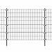 Festnight Panel de Valla de Jardin Metalica 6 x 1.6 m (Longitud...